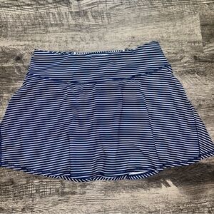 Carter's Blue and White Striped Skirt